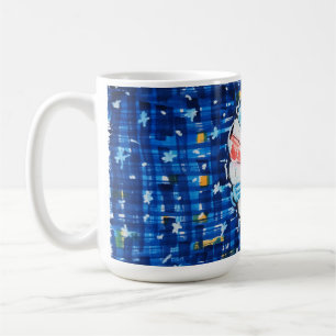 Blue Sky Hot Air Balloon Coffee Mug