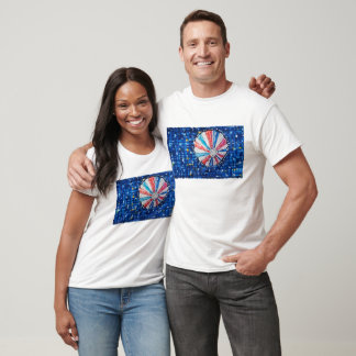 Blue Sky Hot Air Balloon T-Shirt
