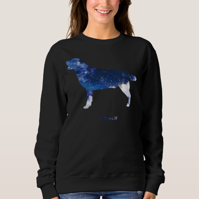 Blue Sky Labrador Retriever Dog Sweatshirt (Front)