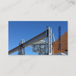 Blue Sky Metal Frame Contractor Business Card WH-M