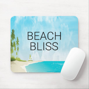 Blue sky mouse pad