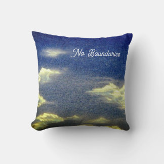 Blue Sky No Boundaries Cushion
