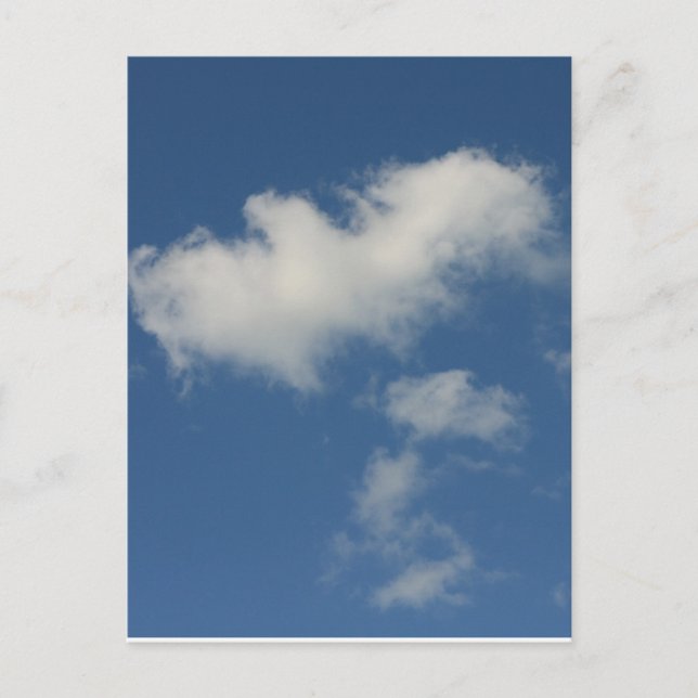 blue sky postcard (Front)