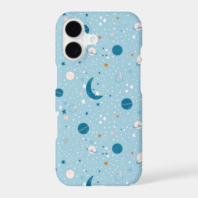 Blue Sky & Space Pattern Samsung Galaxy S21 Case (Back)