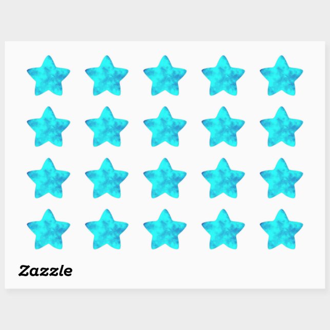 Blue Sky Star Sticker (Sheet)