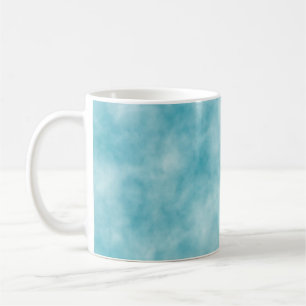 Blue sky texture paintabstract, art, graphic decor coffee mug
