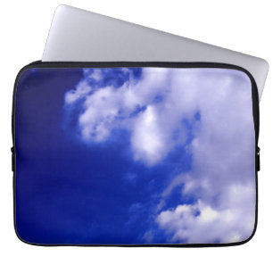 Blue Sky & White Clouds Laptop Sleeve