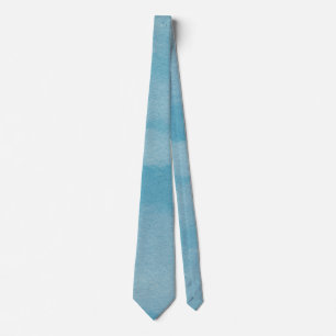 Blue Sky with Clouds Men's Neck Tie