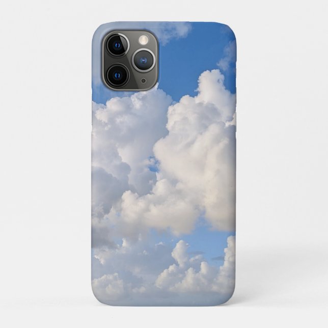 Blue sky with clouds photo Case-Mate iPhone case (Back)