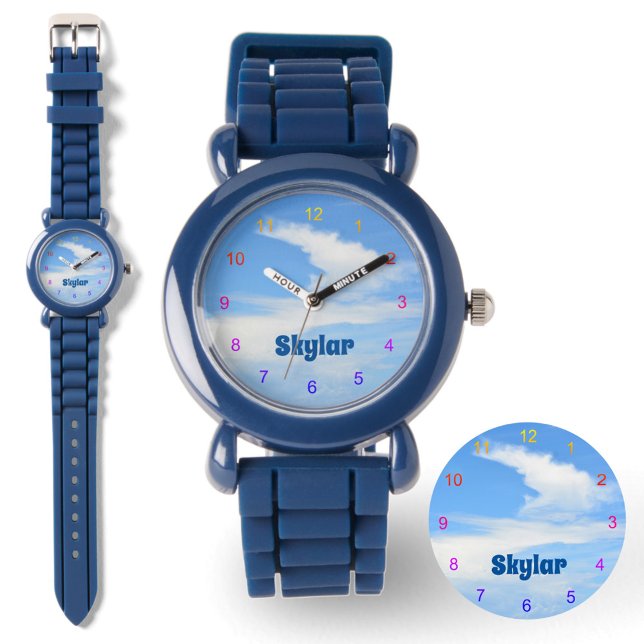 Blue Sky with Swirling Cloud Watch (Creator Uploaded)