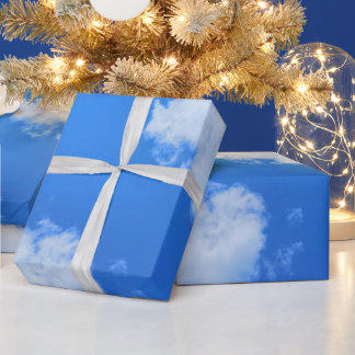Blue Sky Wrapping Paper