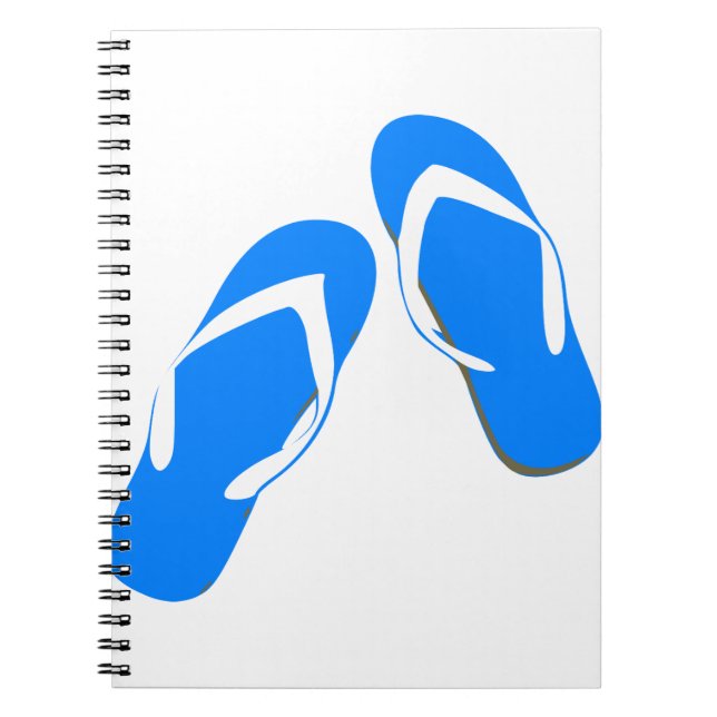 Blue Slippers Notebook (Front)