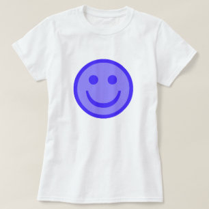 Blue Smiley Face Sweatshirt T-Shirt