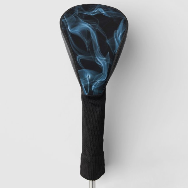 Blue Smoke Golf Head Cover (Front)