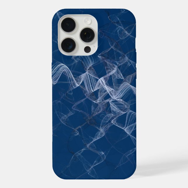 Blue Smoke iPhone Case (Back)