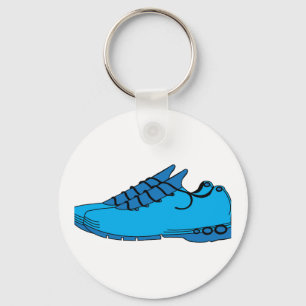 Blue Sneakers Key Ring