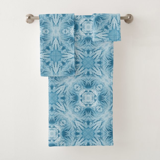 Blue Snow 099 2023 Bath Towel Set (Insitu)