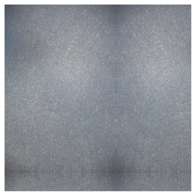 Blue Snow Crystals Abstract Fabric (Close Up)