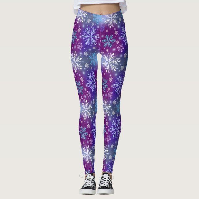 blue snow leggings (Front)