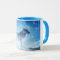 Blue Snow Wolf Combo Mug