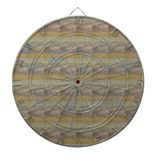 Blue Snowflakes on the Seashore  Dartboard