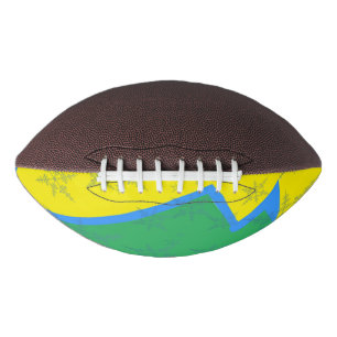 Blue Snowflakes on the Sunrise Mountain Football