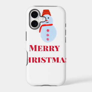 Blue snowman Christmas merry Christmas add name te