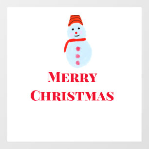 Blue snowman Christmas merry Christmas add name te