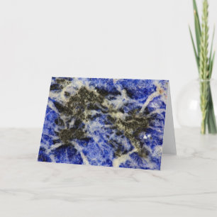 Blue Sodalite Card