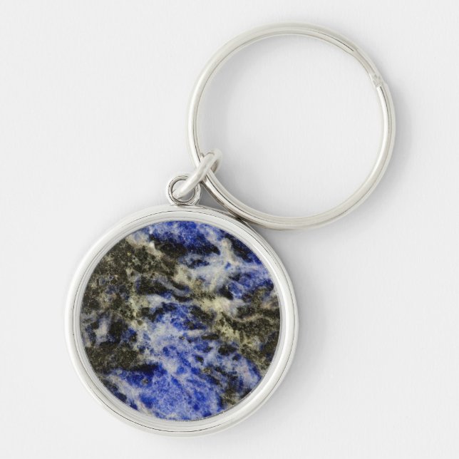 Blue Sodalite Key Ring (Front)