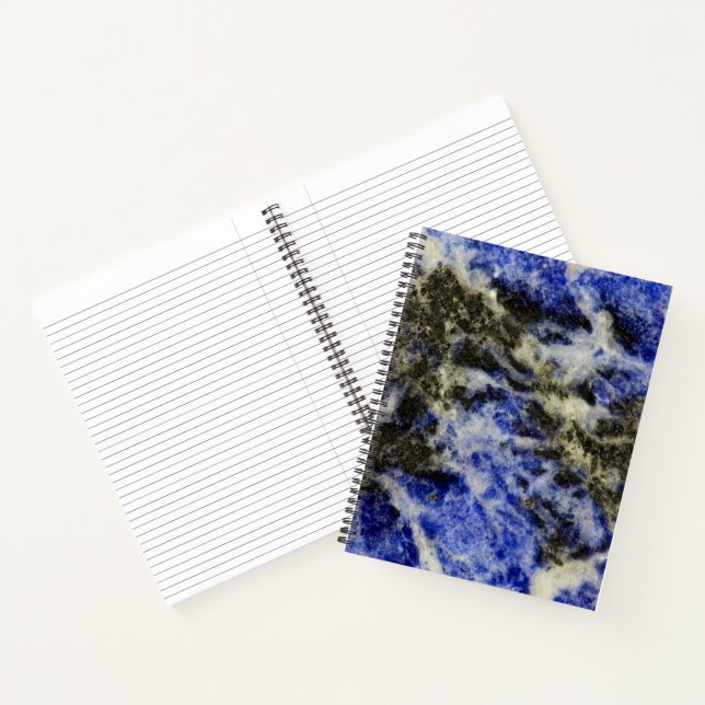 Blue Sodalite Notebook (Inside)