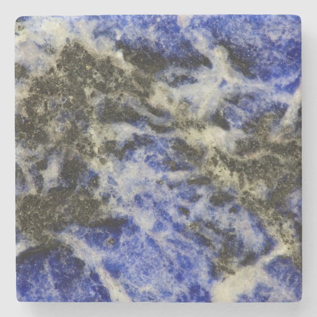 Blue Sodalite Stone Coaster (Front)