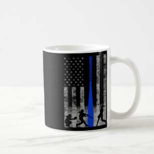 Blue Softll Flag Shirt - Blue T Softll Flag  Coffee Mug