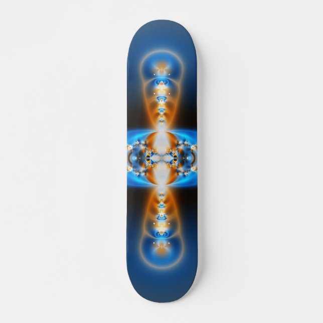 Blue Space Skateboard (Front)