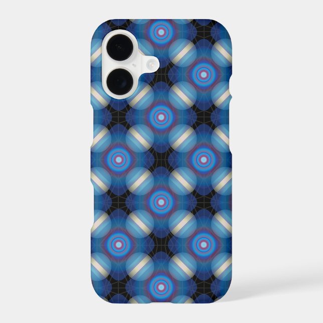 Blue Spacey Geometric (Back)