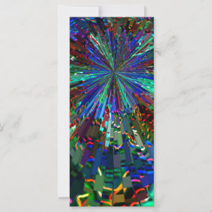 BLUE Sparkle Art  Star Planet Comet Solar Nightsky