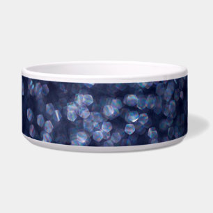 Blue Sparkle Bokeh Lights