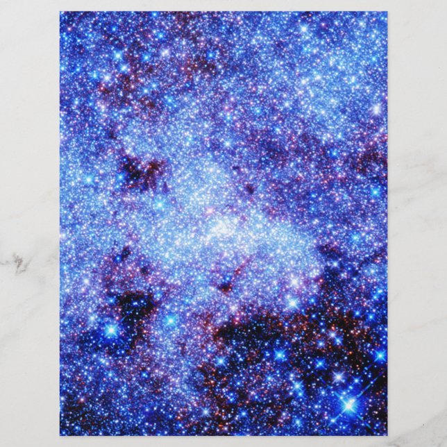 Blue Sparkle Stars (Front)