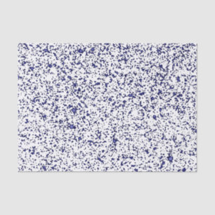 Blue Sparkle-White Tissue Paper
