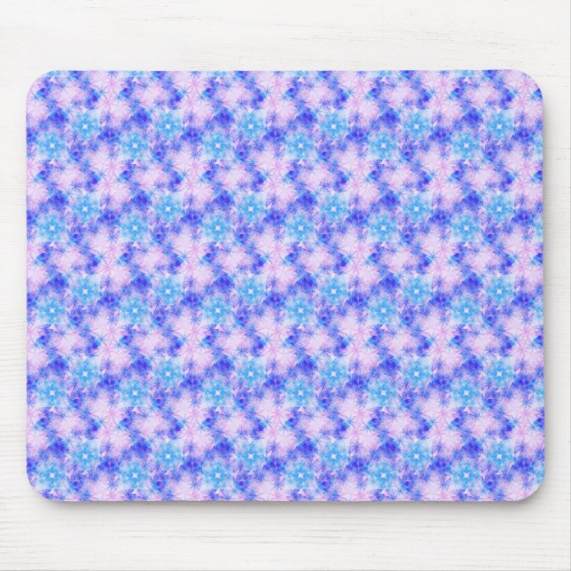 Blue Sparkles Mouse Pad (Front)