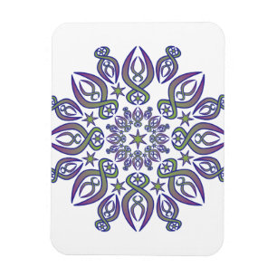 Blue Spikes Magnet