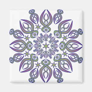 Blue Spikes Magnet
