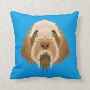 Blue Spinone Italiano Cushion