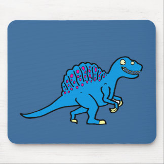 Blue Spinosaurus Mouse Pad