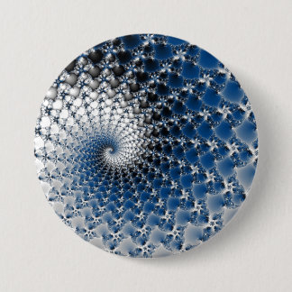 Blue Spiral Button
