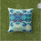 Blue Splash 1 - Outdoor Throw Pillow