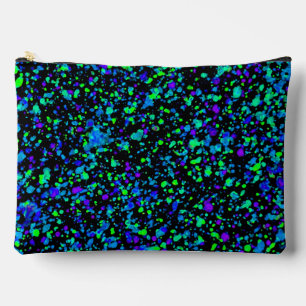 Blue Splatter - Accessory Pouch