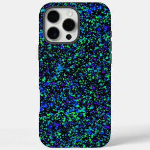 Blue Splatter - iPhone (16 Pro Max) Case