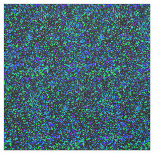 Blue Splatter - Pima Cotton Fabric