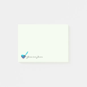 Blue Splendid Fairy Wren Post-it Notes